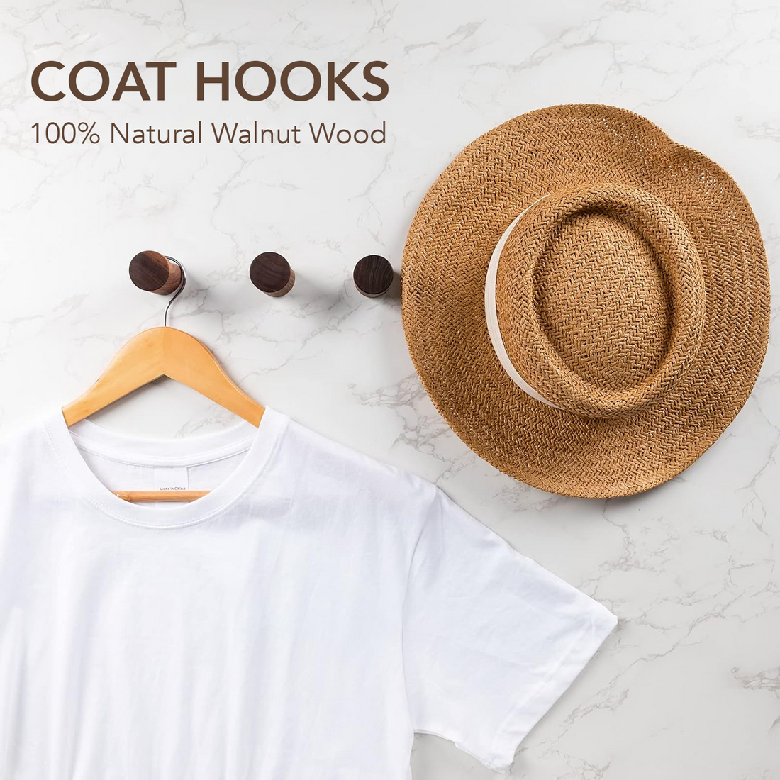 Wooden Coat Hooks