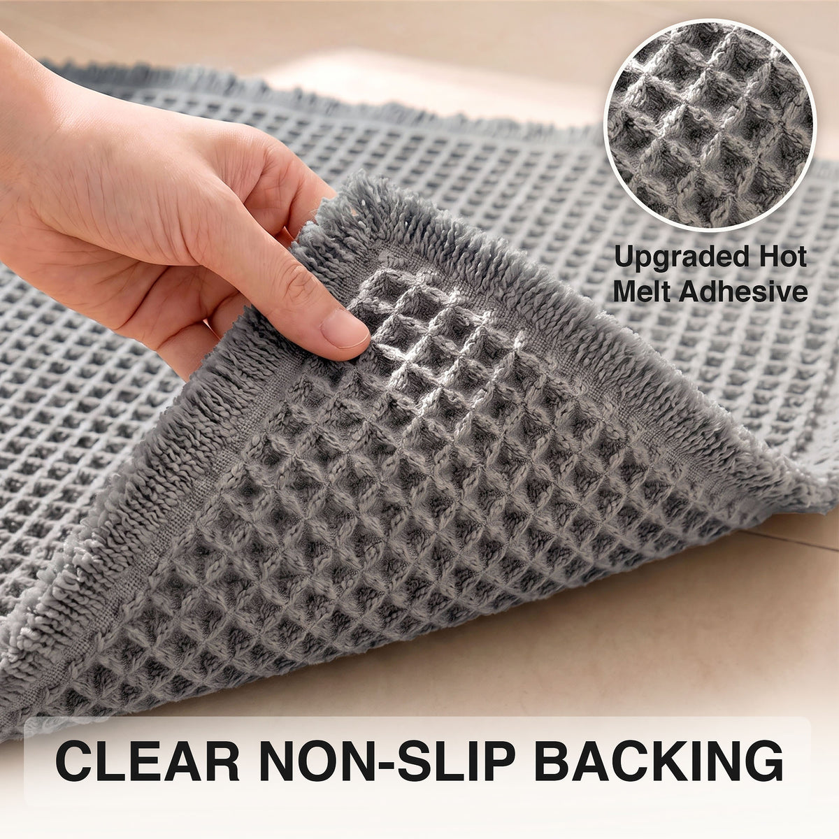 Grey Bath Mat