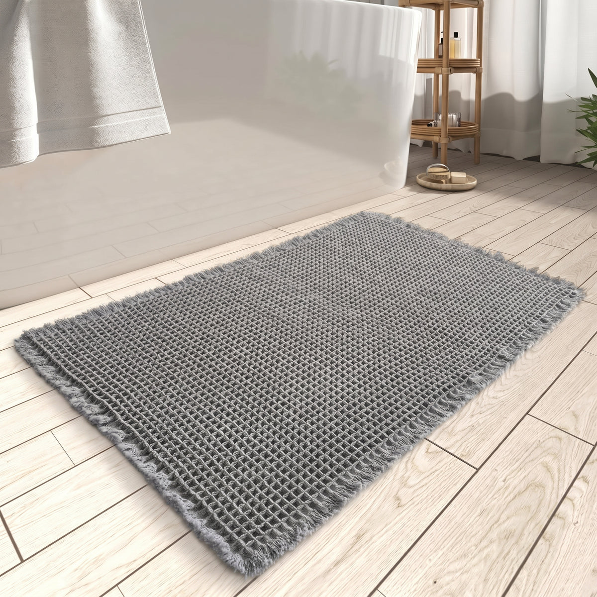 Grey Bath Mat